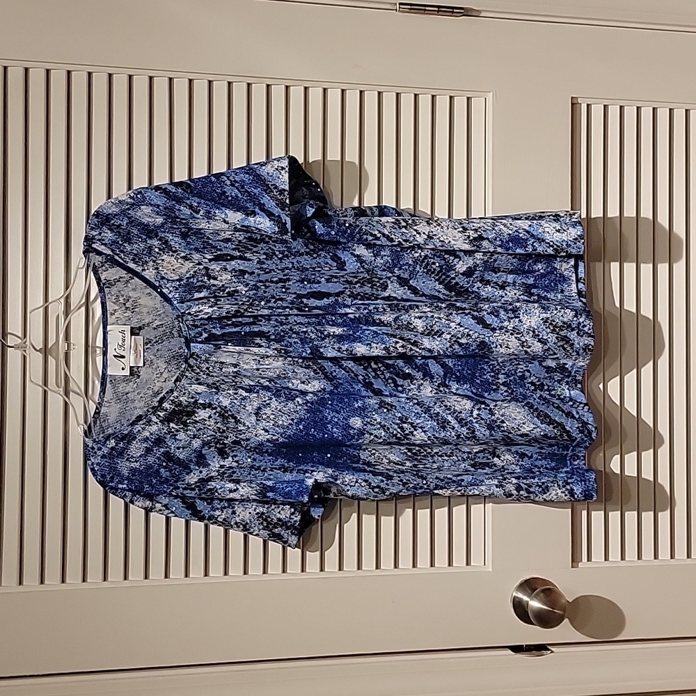 ☀️ ✅️ N Touch Blue Top (L)